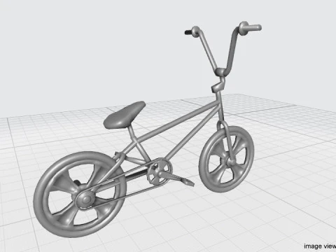 Bicycle - BMX 3D Model