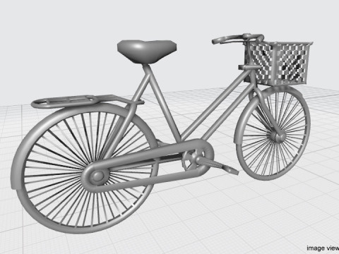 Bicycle - Commuter Model 3D