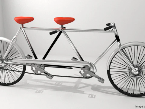 Bisiklet - Kruvaz&ouml;r 3D Model