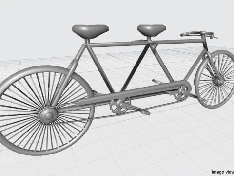 Bicicleta - Crucero Modelo 3D