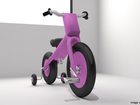 Bicycle - Kid Tricyle Modèle 3D