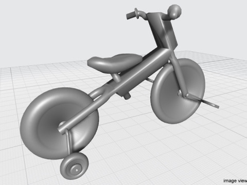 Bicycle - Kid Tricyle Modèle 3D