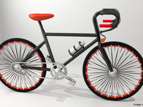 Sepeda - Balapan Model 3D