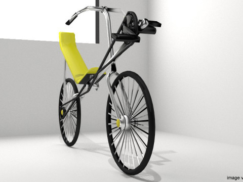Bicycle - Recumbent Model 3D