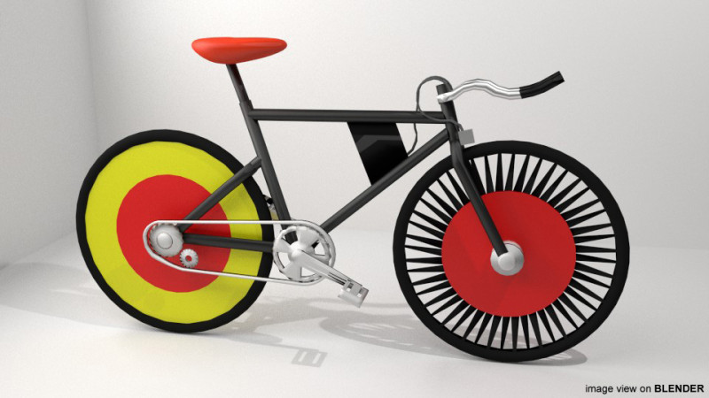 Bicycle - Track Modelo 3D .c4d .max .obj .3ds .fbx .stl .blend 
