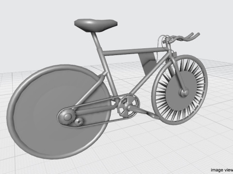 Bicycle - Track Modelo 3D