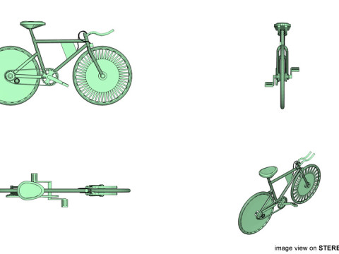 Bicycle - Track Modelo 3D