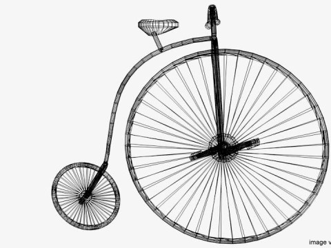 Bicycle - Vintage 3D Model
