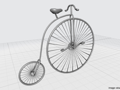 Bicycle - Vintage 3D Model