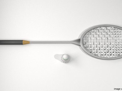 Sport Equipment - Badminton 3D Model