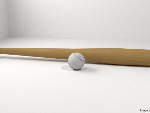Sport Equipment - Baseball 3Dモデル