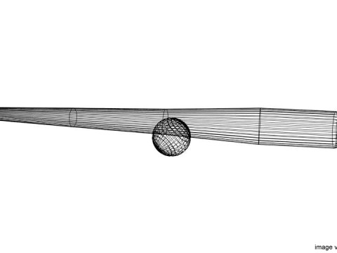 Sport Equipment - Baseball 3D 模型