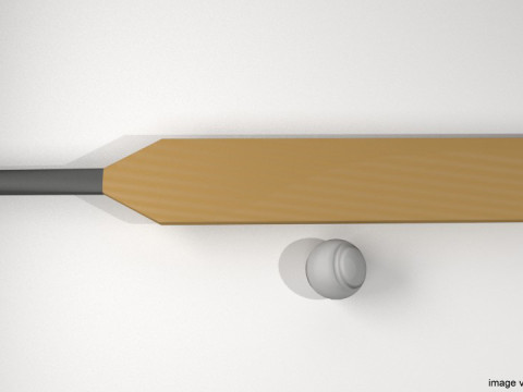 Sport Equipment - Cricket 3D Модель
