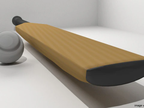 Sport Equipment - Cricket 3D Model
