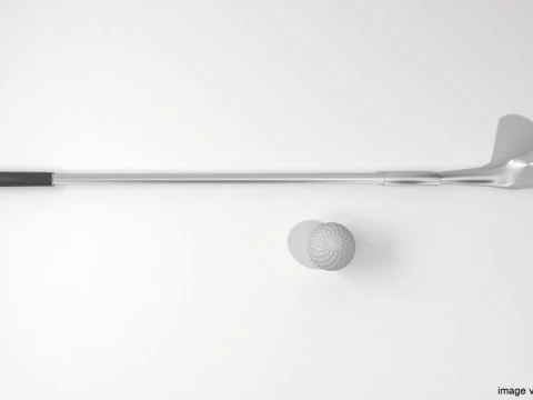Sport Equipment - Golf 3D Model