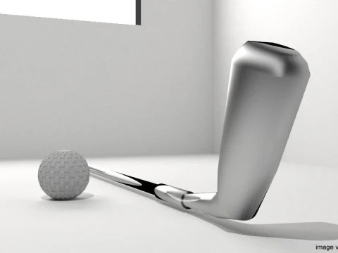 Sport Equipment - Golf 3D Model