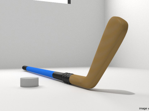 Sport Equipment - Ice Hockey Model 3D