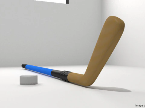 Sport Equipment - Ice Hockey 3D Model