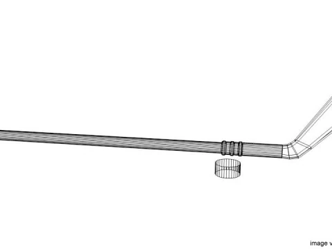 Sport Equipment - Ice Hockey 3D Model