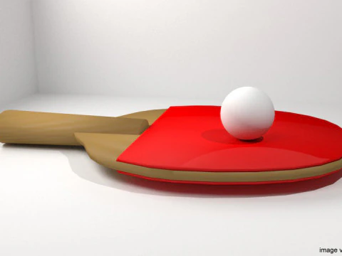 Спортивне обладнання - пінг-понг 3D Модель
