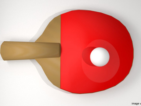 Sport Equipment - Ping-Pong Modello 3D