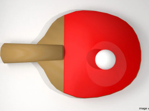Sport Equipment - Ping-Pong 3D Model