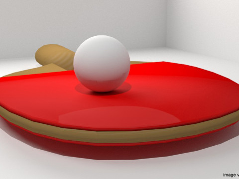 Sport Equipment - Ping-Pong Modello 3D