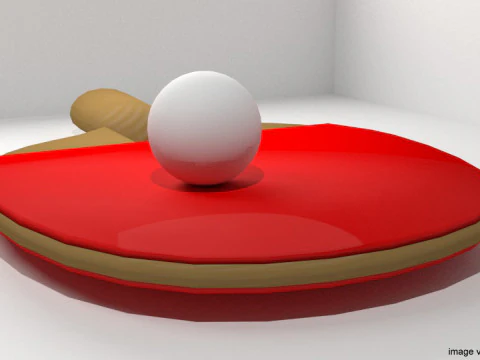 Sport Equipment - Ping-Pong 3D Model
