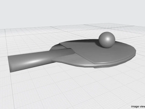 Sport Equipment - Ping-Pong 3D Model