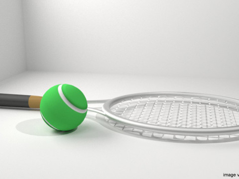 Sport Equipment - Tennis 3D-Modell
