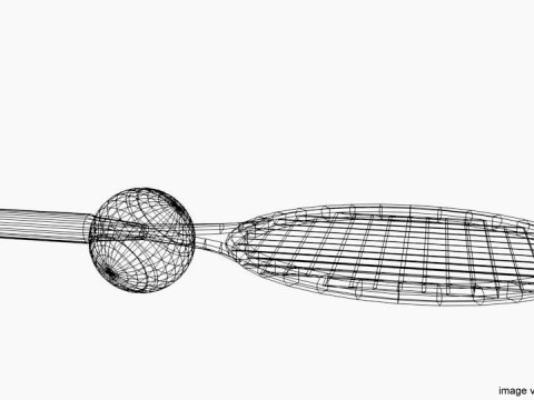 Sport Equipment - Tennis 3D 模型