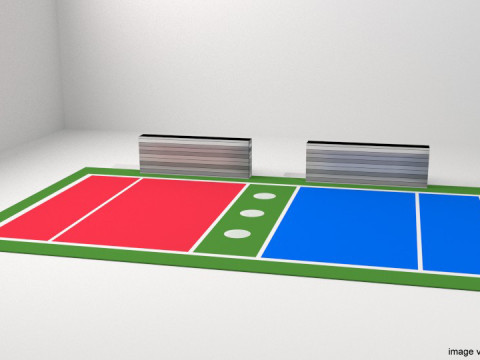 Game Court - Dodgeball 3Dモデル
