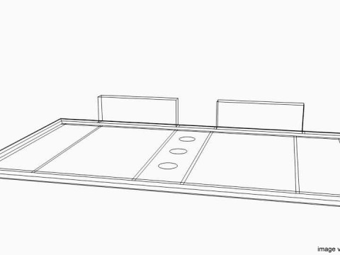 Game Court - Dodgeball 3D Model