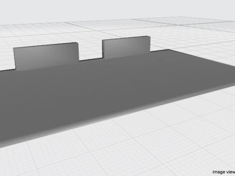 Game Court - Dodgeball 3D Model