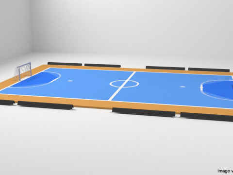 Game Court - Futsal 3Dモデル