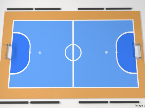 Game Court - Futsal 3D Модель