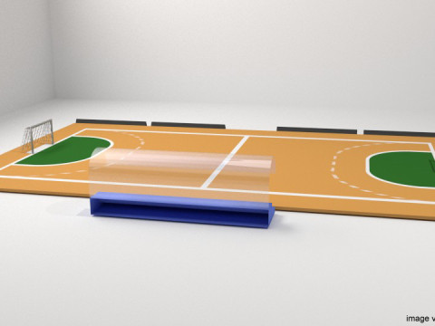 Game Court - Handball 3Dモデル