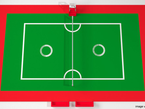 Game Court - Sepaktakraw 3Dモデル