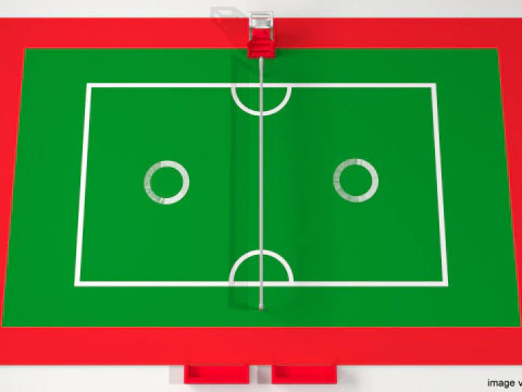 Game Court - Sepaktakraw 3D Model