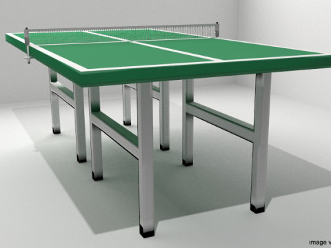 Game Court - Table Tennis 3D 模型