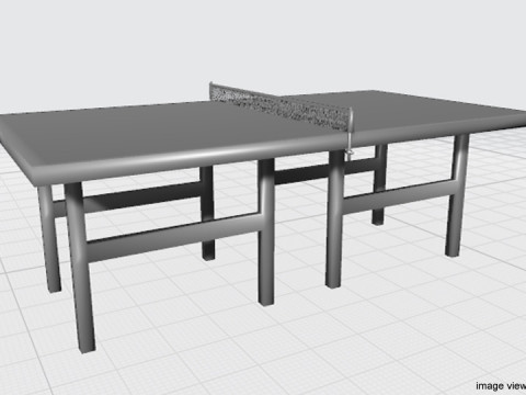 Game Court - Table Tennis 3D 模型