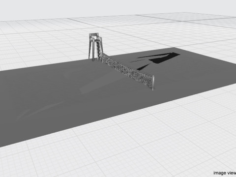 Game Court - Tennis Modelo 3D