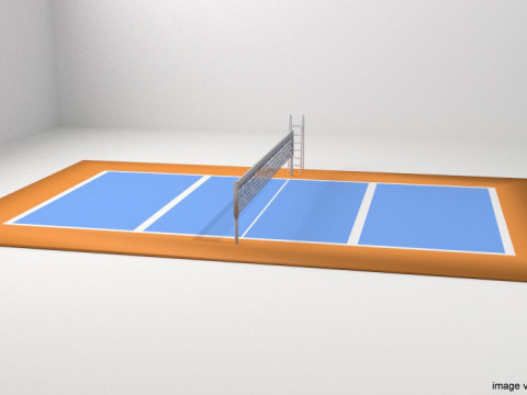 Game Court - Volleyball 3Dモデル