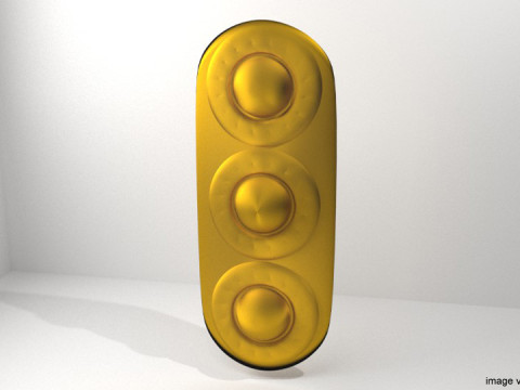 Personal Armor Shield - Medieval Battersea 3D 모델