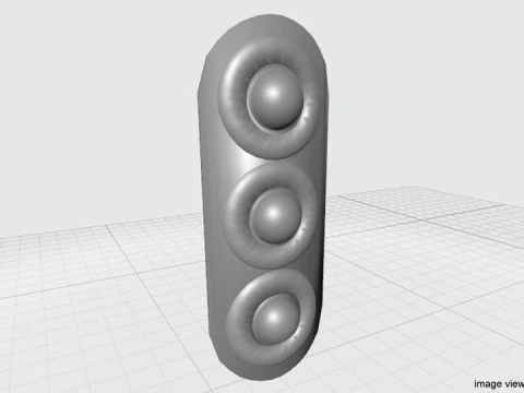 Personal Armor Shield - Medieval Battersea 3D Model