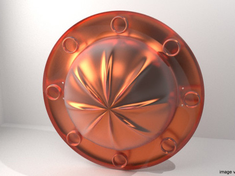 Personal Armor Shield - Medieval Langobard 3Dモデル
