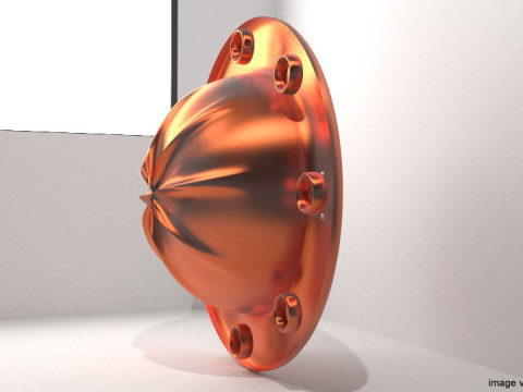 Personal Armor Shield - Medieval Langobard Modello 3D