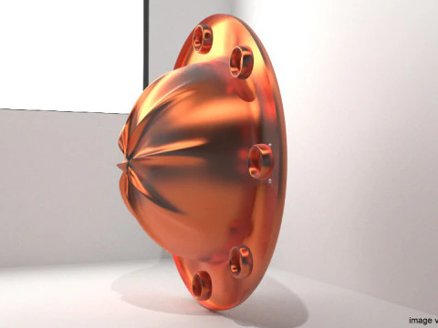 Personal Armor Shield - Medieval Langobard 3D Model