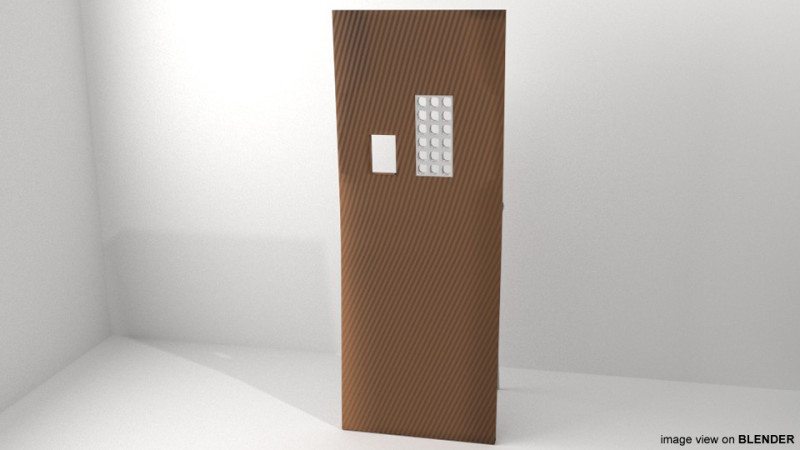 Personal Armor Shield - Medieval Pavise 3Dモデル .c4d .max .obj .3ds .fbx .stl .blend 