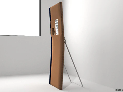 Personal Armor Shield - Medieval Pavise 3D Model